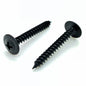 100 Qty #8 x 1-1/4" Black Phillips Modified Truss Head Wood Screws (BCP1080)