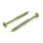 100 Qty #9 x 3" Inch Tan Fence & Deck Screws | Torx Star Drive | Bit Included (BCP920)