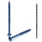 100 Qty 3/16" x 2-3/4" Flat Head Phillips Diamond Tip Concrete Screws To Anchor Masonry, Block & Brick (BCP483)