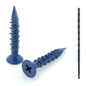 100 Qty 3/16 x 1-1/4 Flat Head Phillips Diamond Tip Concrete Screws To Anchor Masonry, Block & Brick (BCP480)