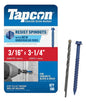 Tapcon 3/16" x 3-1/4" Hex Head Concrete Anchor Screws 3147407 | 100 Pack | Drill Bit Included