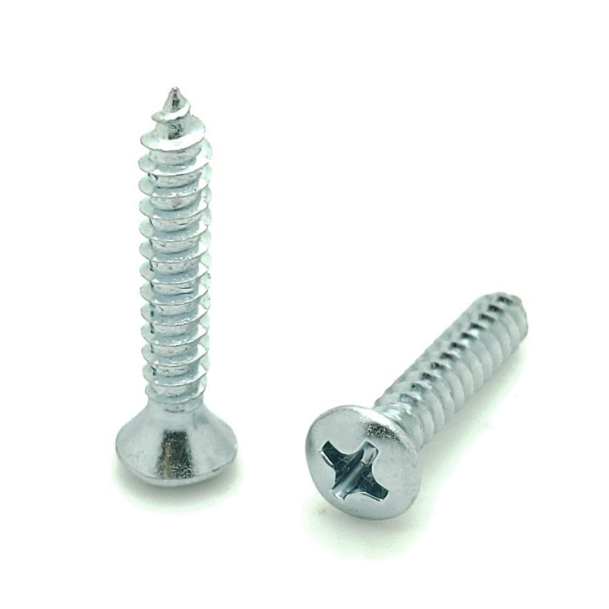 #8x1" Oval Head Wood Screws