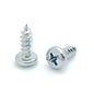 100 Qty #8 x 1/2" Zinc Phillips Pan Head Wood Screws (BCP372)