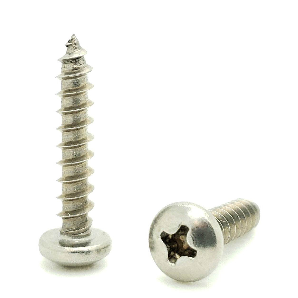 #6 x 5/8" 304 Stainless Steel Phillips Pan Head Wood Screws