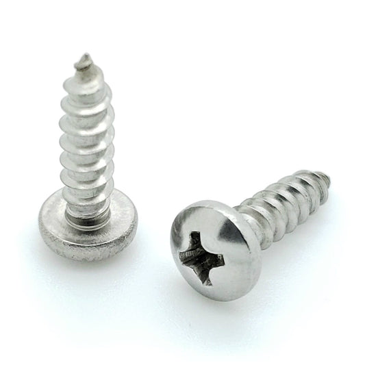 #8 x 5/8" Stainless Steel Pan Head Screws