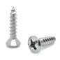 #6 x 5/8" Stainless Oval Head Screws