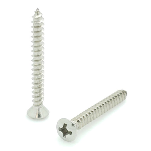 #6 x 1-1/4" Oval Head Screws