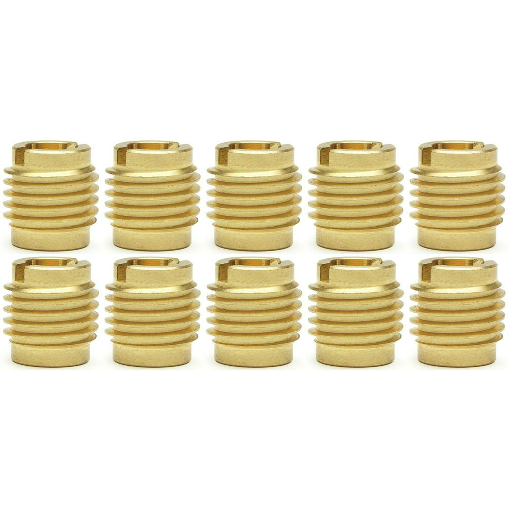 5/16"-18 Brass Threaded Inserts 