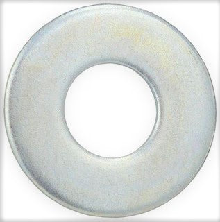 1000 Qty 1/4" Zinc Plated USS Flat Washers (BCP296)